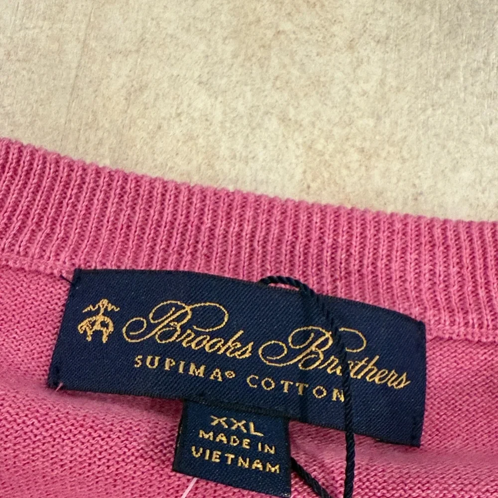 Brooks Brothers Supima Cotton V-Neck Sweater